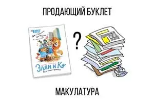 Буклет как инструмент продаж